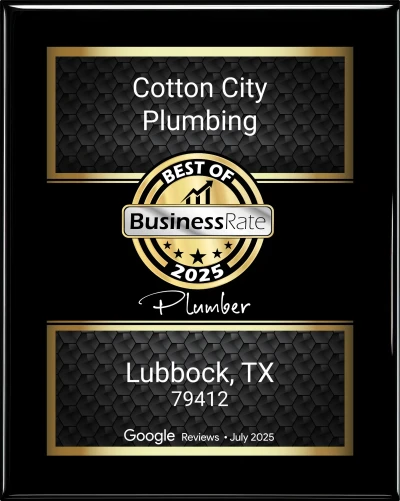 Best of BusinessRate 2025 - Plumber in Lubbock, TX