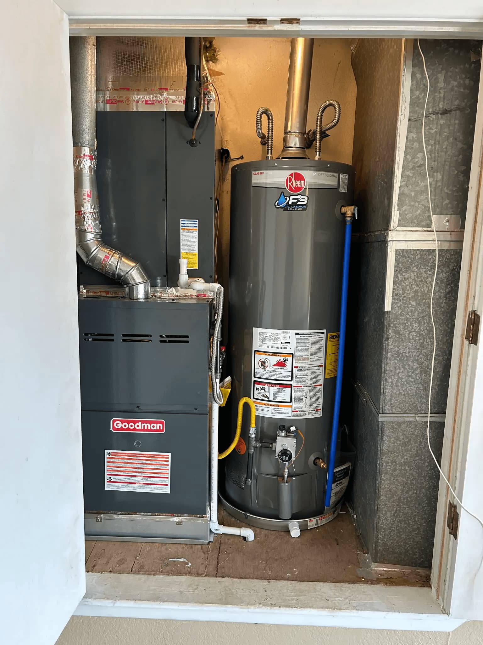Water Heater & Furnace Installation